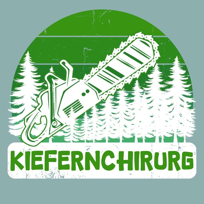 Lumberjack Tree Chainsaw Statement Woodwork