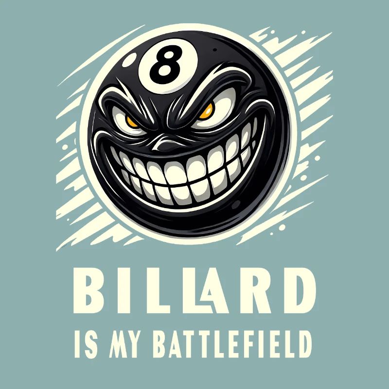 Le billard est mon champ de bataille