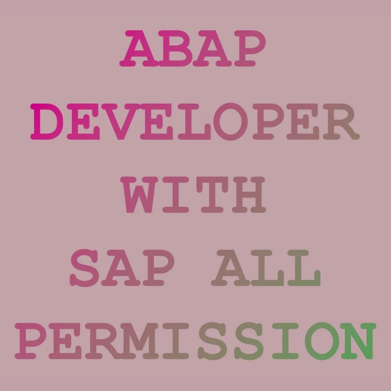 ABAP SAP Developer! idée cadeau