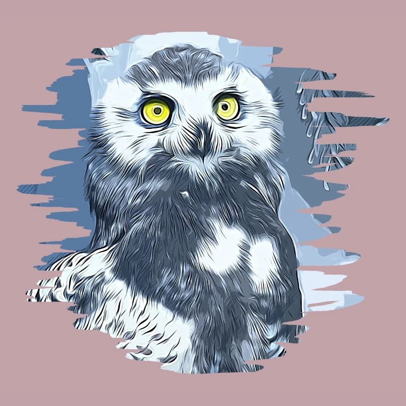 gxp schneeeule vector art