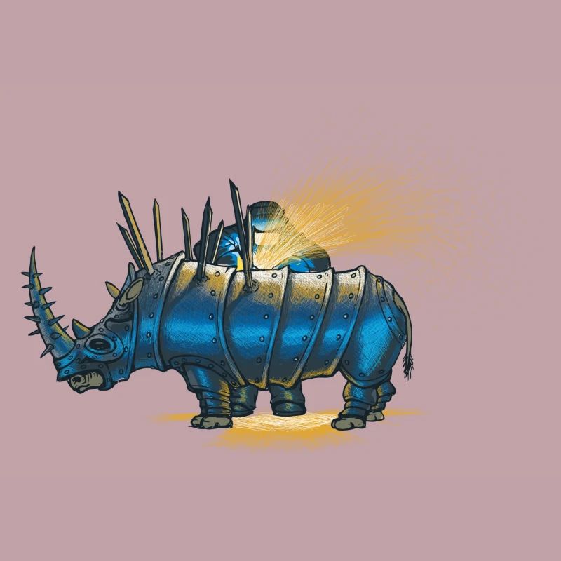 Saved rhino