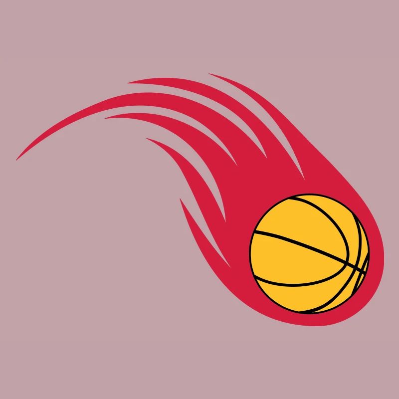 boule de feu de basket-ball
