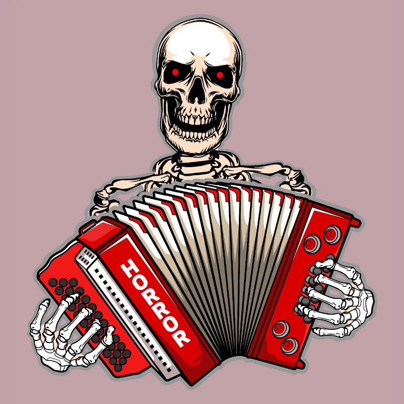 Styrian Harmonica Skeleton