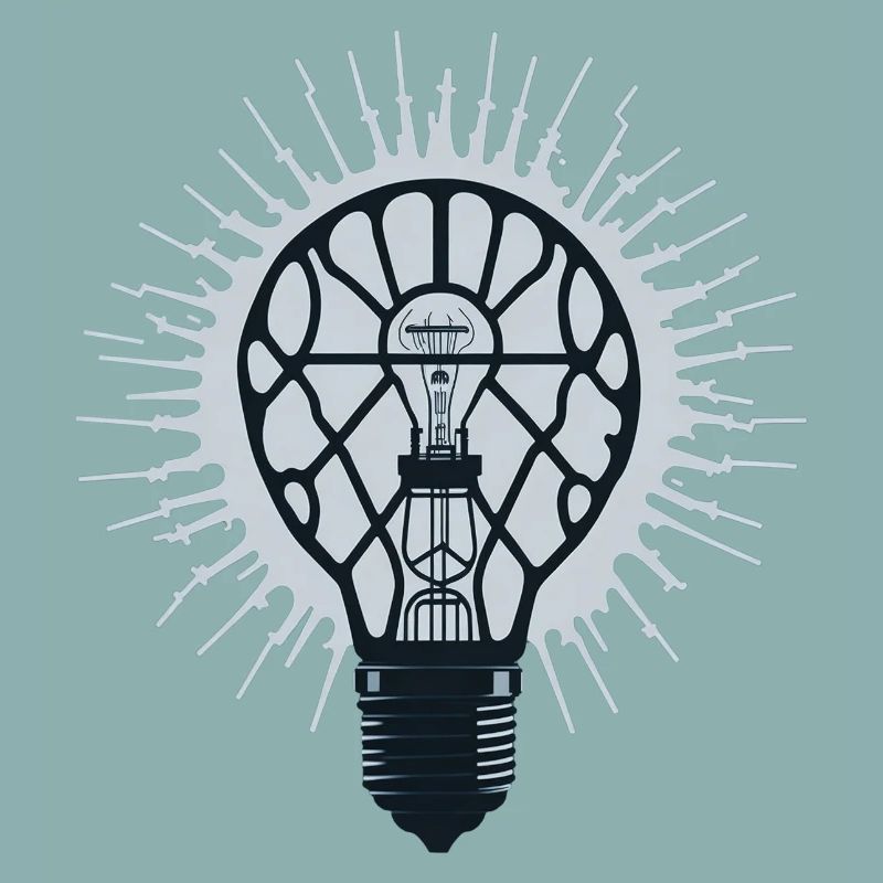 Glowing Idea: Inspiration Light Bulb