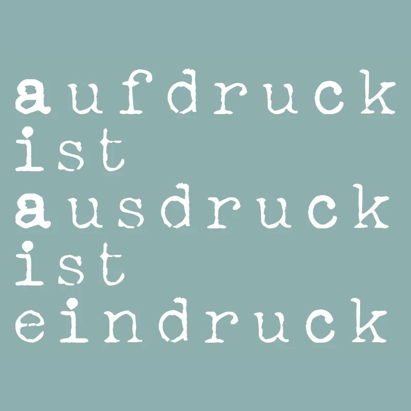 L’empreinte, c’est l’expression, c’est l’impression, le jeu de mots blanc