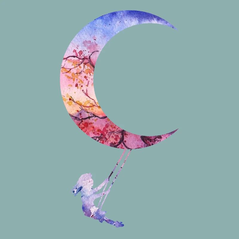 balançoire lune