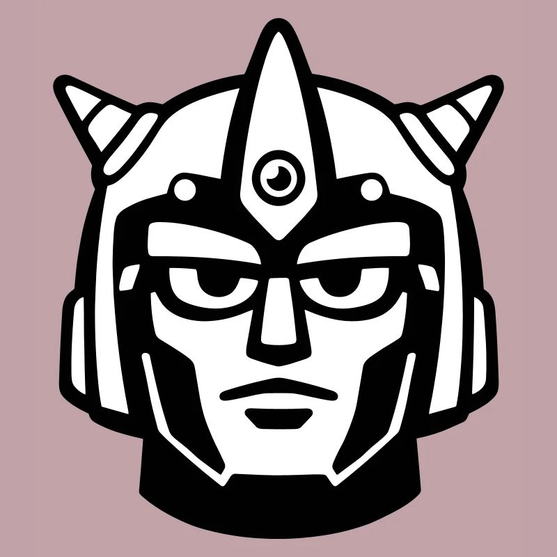 Doomforge Robot Face Helmet