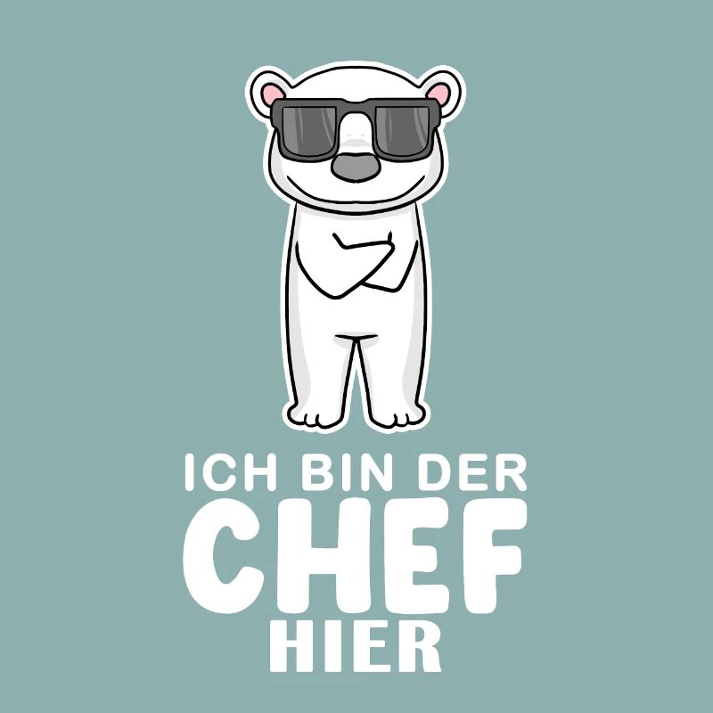 Cool Eisbär Chef Spruch