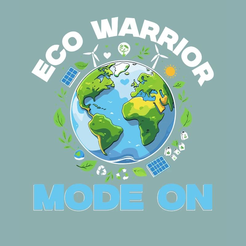 Environmentalist Eco Warrior Mode On