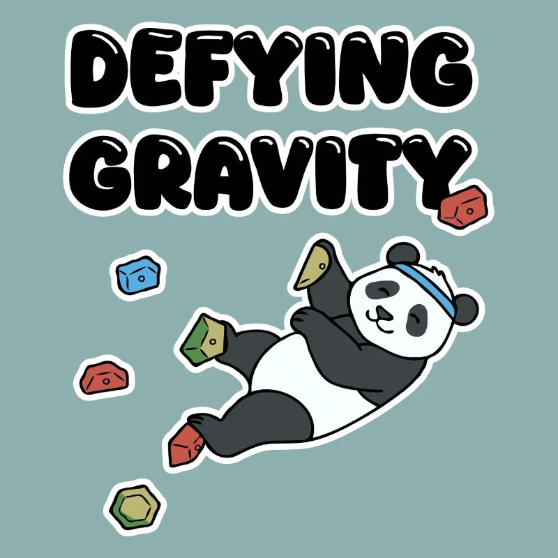 Grimpe de panda chill | Bloc de Résistance à la Gravité