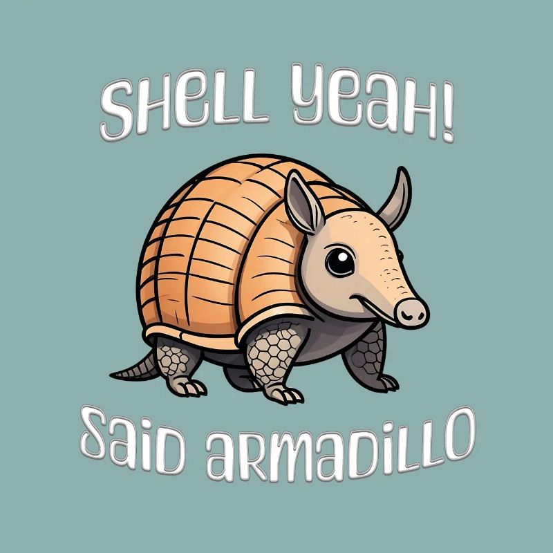 Shell yes said armadillo