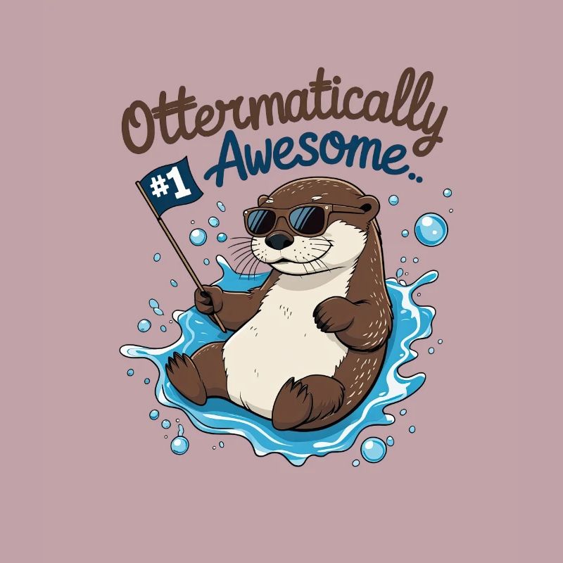 Ottermäßig cool – Lustiger Otter