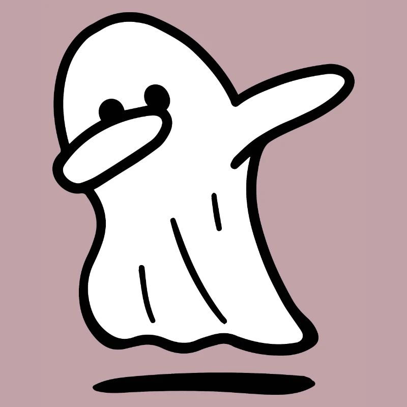 Geist / Lustiger Geist / Halloween / Dabbing-Geist