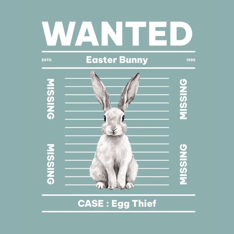 Wanted Easter Bunny