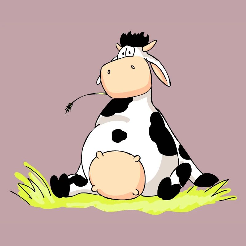 Sitting Cow