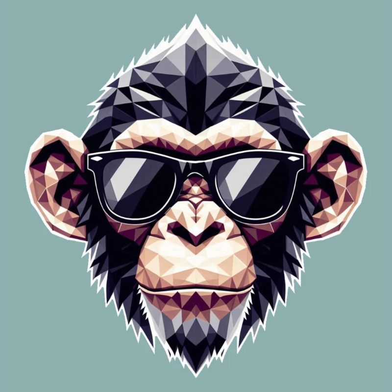 Lunettes de Singe Polygone
