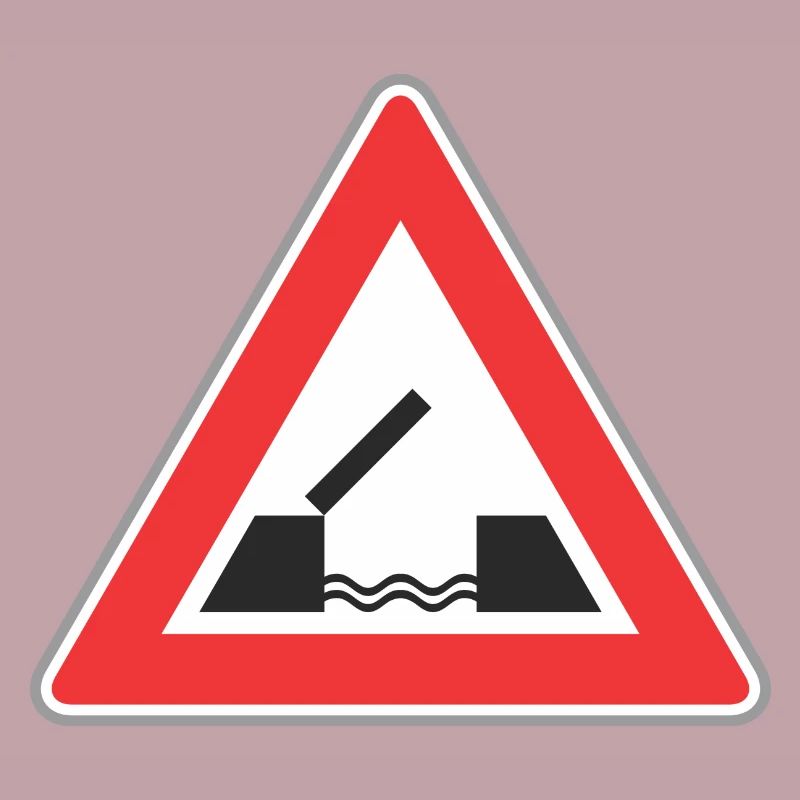 Panneau routier pont