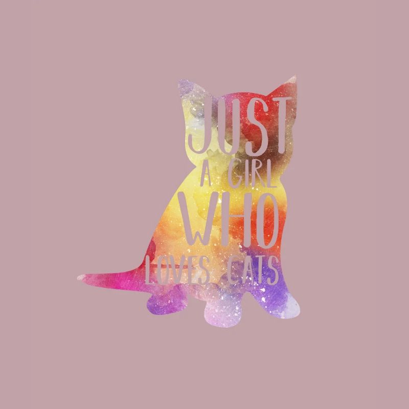 Ich bin ein Mädchen das Katzen liebt