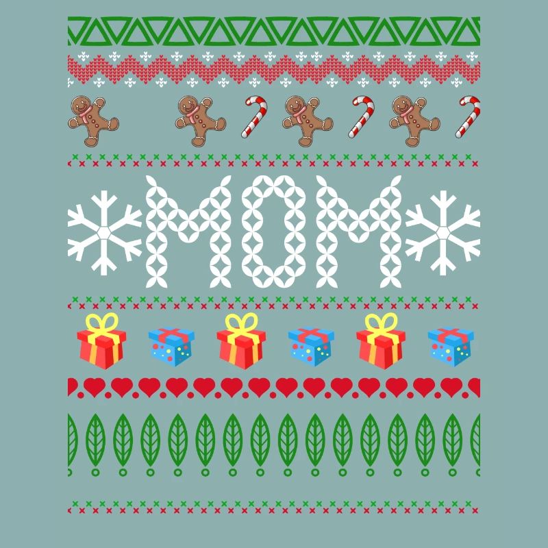 Mère Noël vilain petit cadeau de Noël de Noël