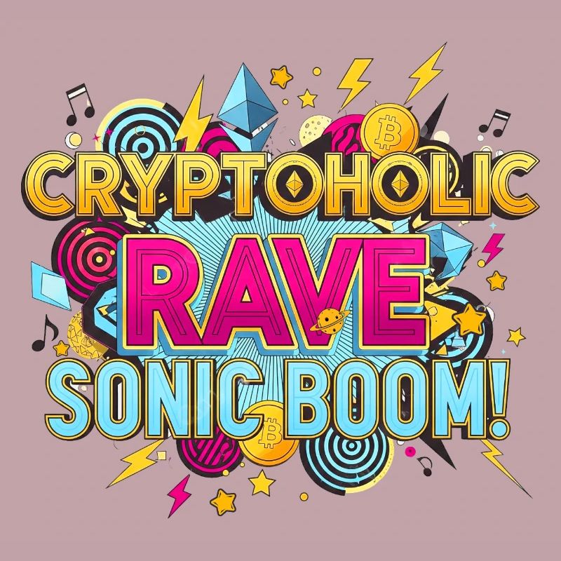 Crypto Trader Techno Art
