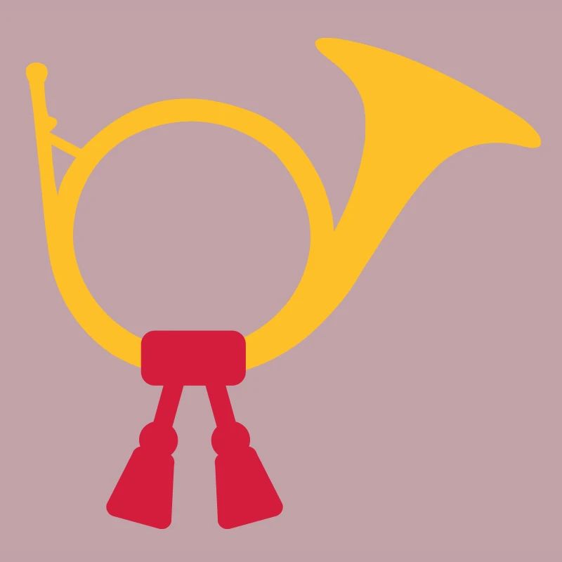 Post horn bugle