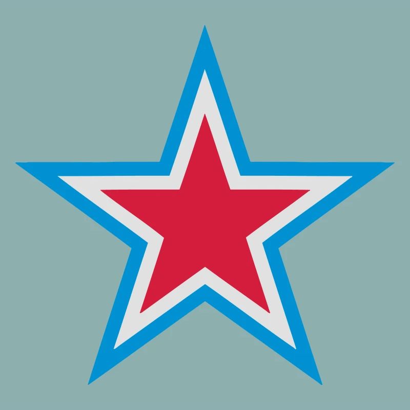 Etoile bleu blanc rouge