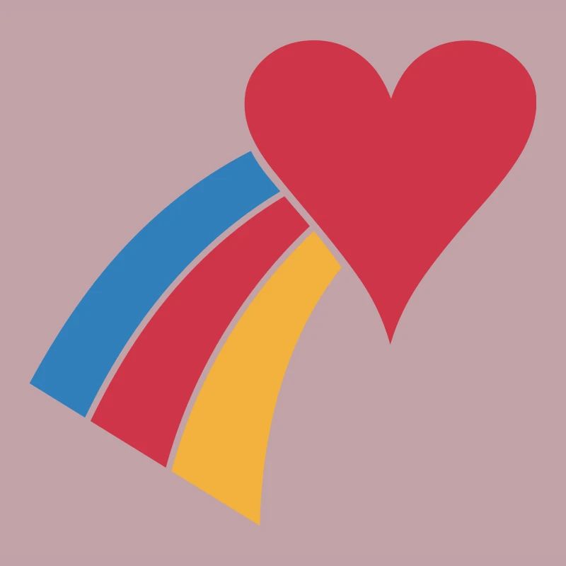 Rainbow Heart