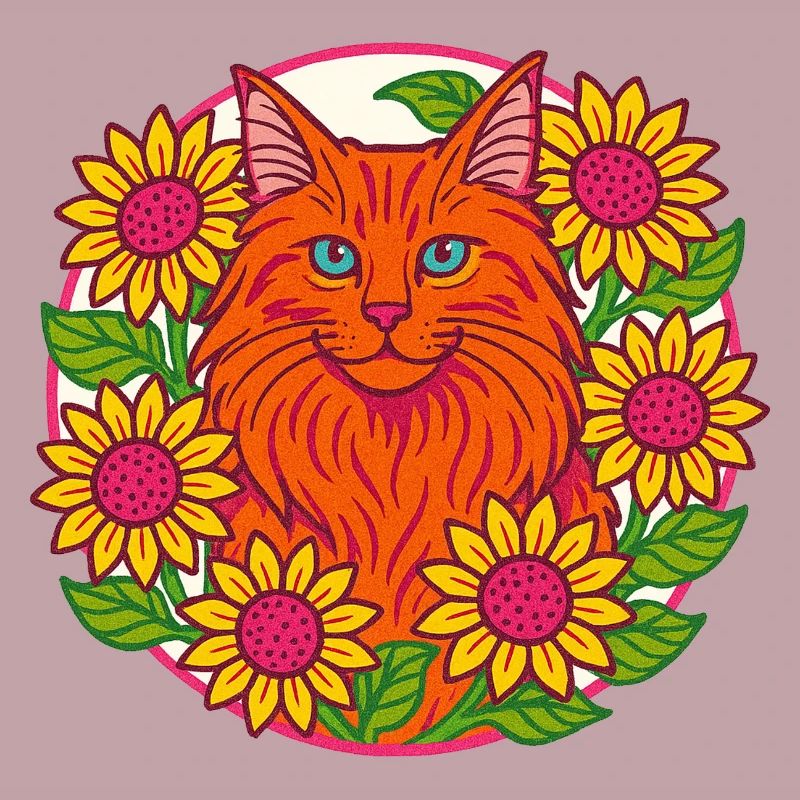 Maine Coon Katze