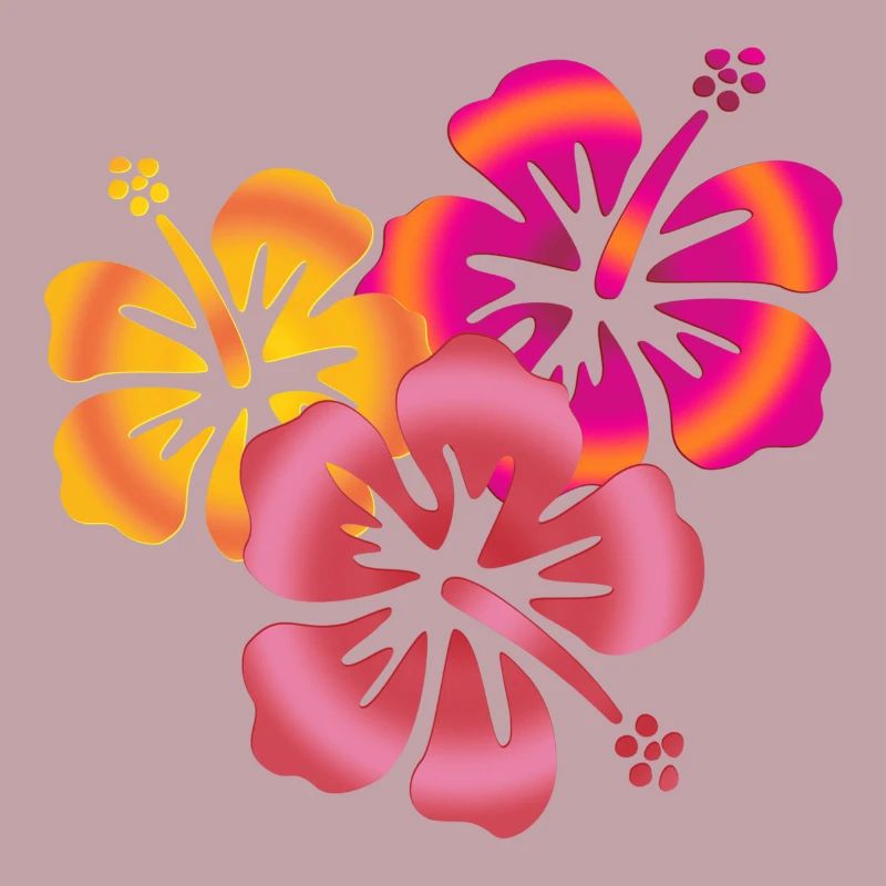 BALI Hibiscus flowers