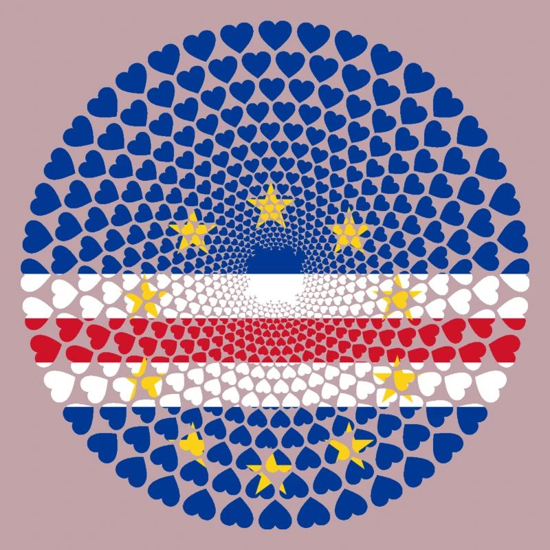 Cape Verde / Kap Verde / Cabo Verde Love Mandala