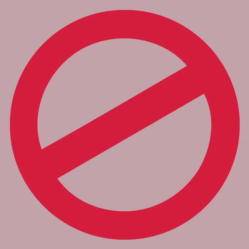 panneau d'interdiction