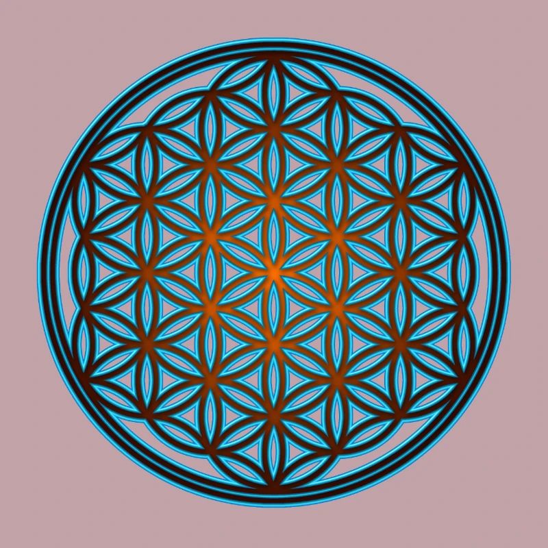 Blume des Lebens - Schutz Symbol - Energetisierung