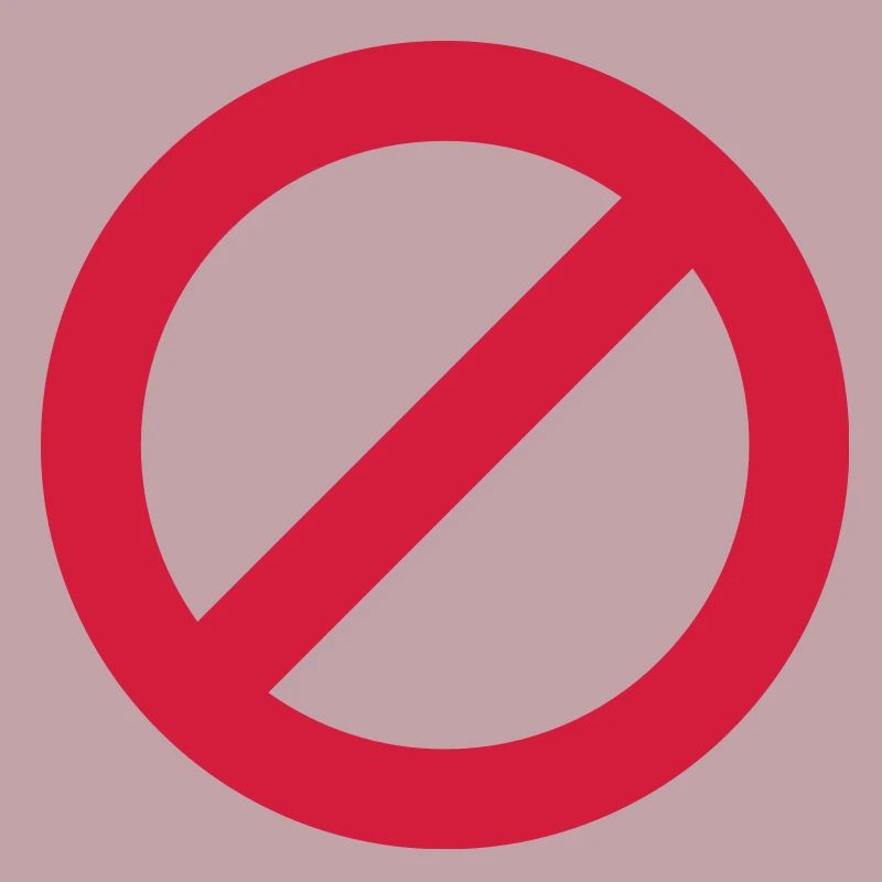 Verbotsschild