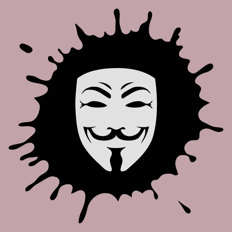 anonymous geek symbol of internet revolution nerd