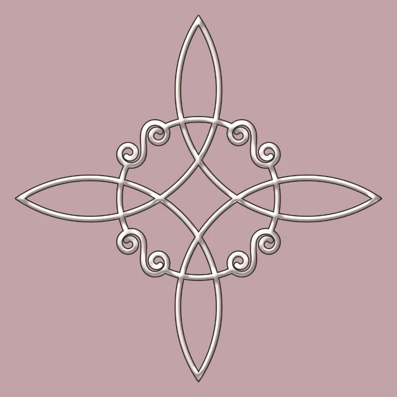 Witch`s Knot, Power of 4 elements - Binding Rune