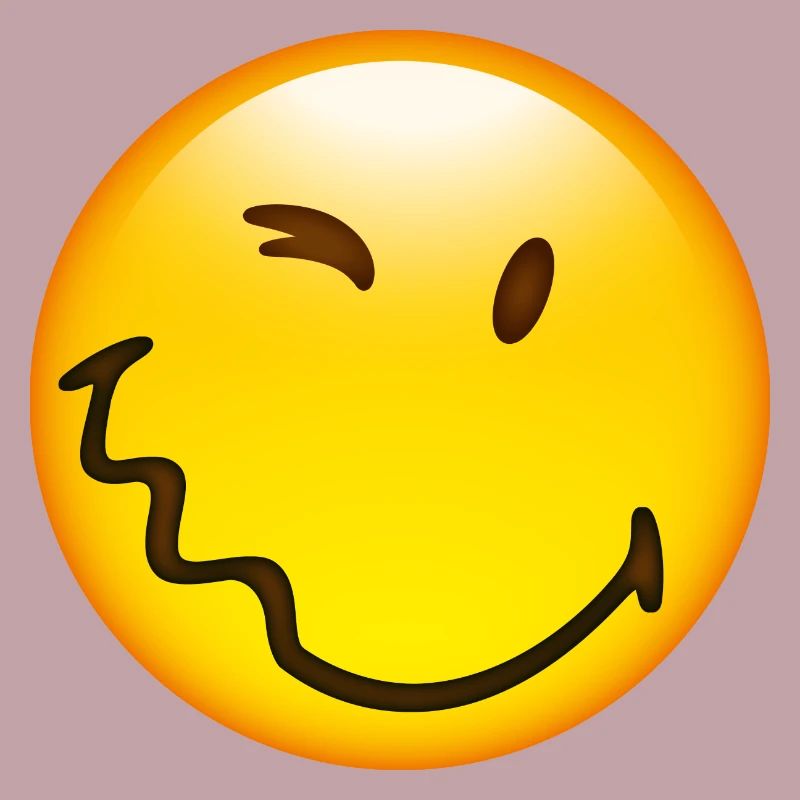Smiley Glossy Happy