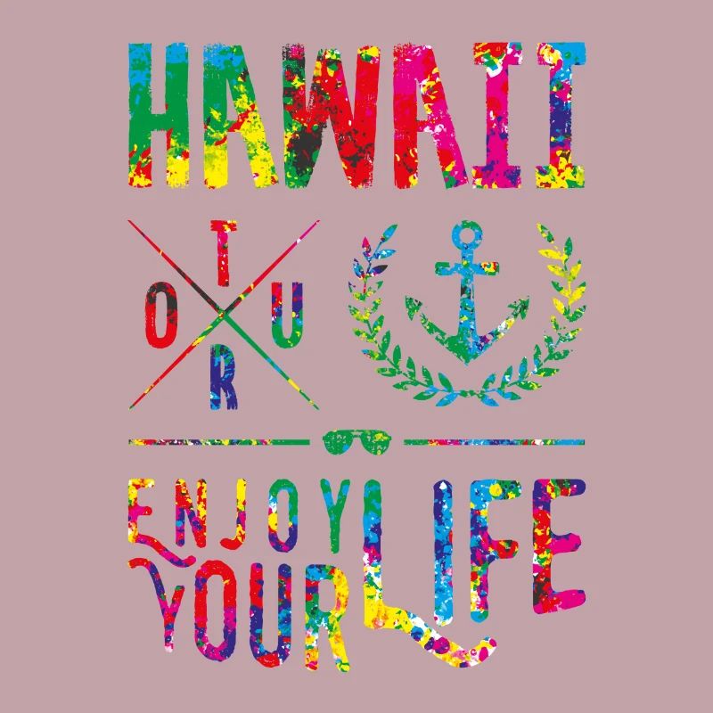 hawaii enjoy colors