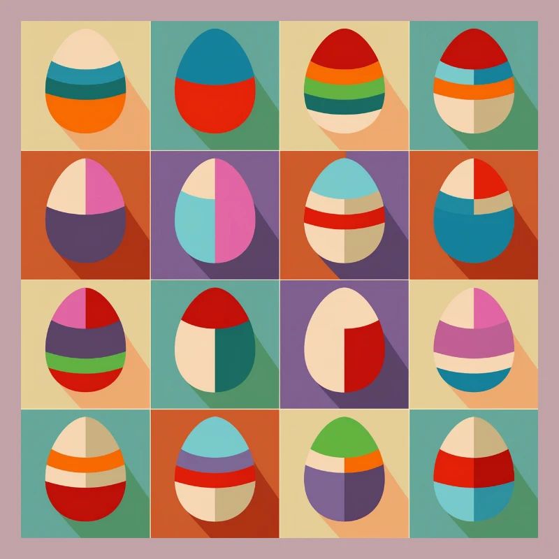 Easter Eggs Design No.09
