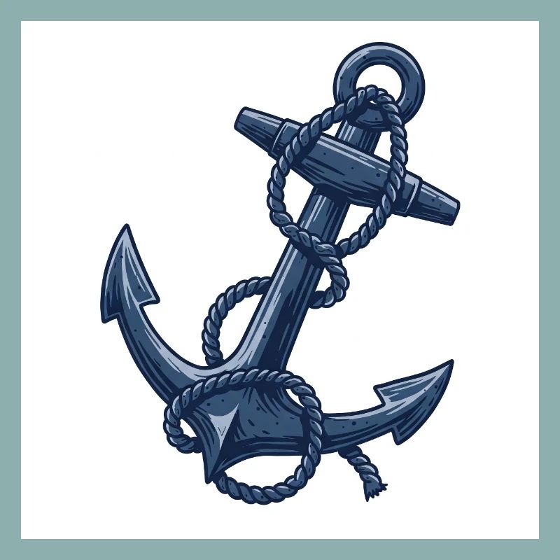 Schiffsanker: Symbol der Sicherheit und Freiheit
