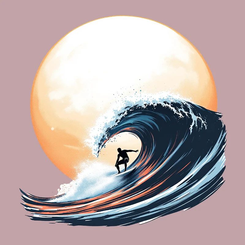 Surfing In The Sun