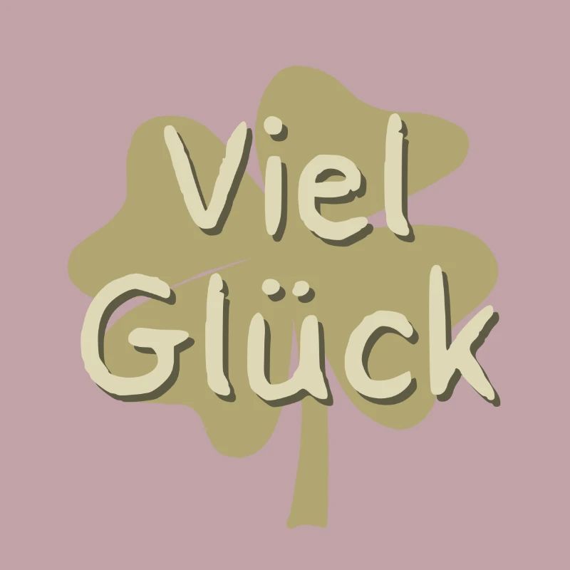 Viel Glück Kleeblatt