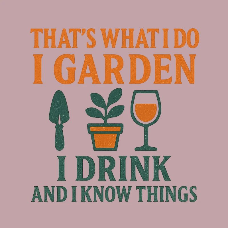 Je jardine, je bois – Jardiner avec style
