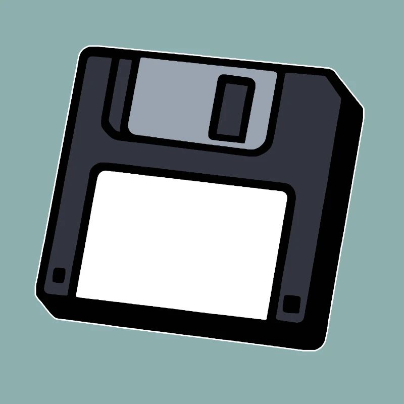 Disquette Rétro Symbole Ordinateur