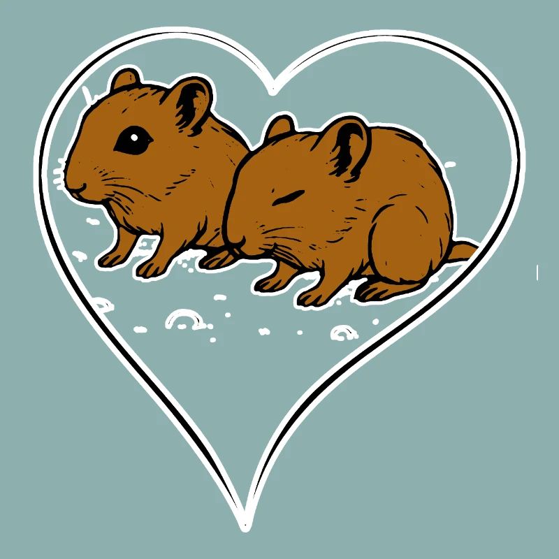 I love my gerbil heart