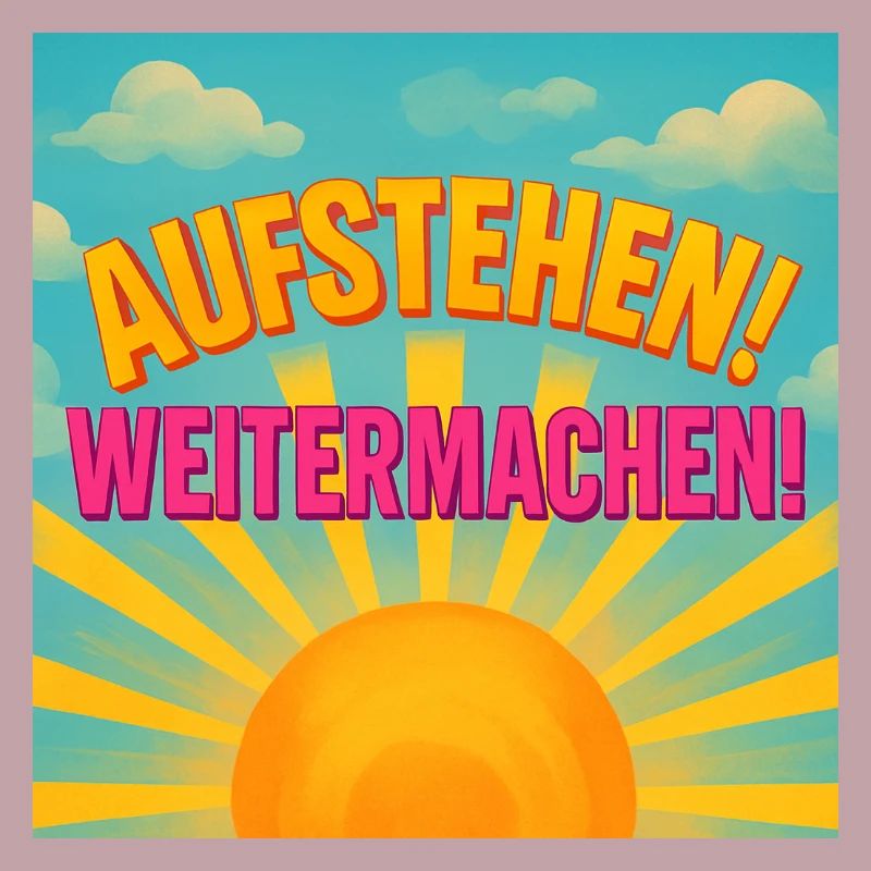 Aufstehen und Weitermachen