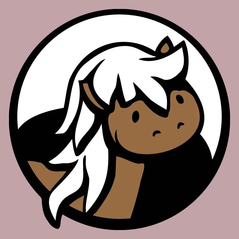 Pferd Süß Pony Fohlen Pferdemädchen Niedlich Comic