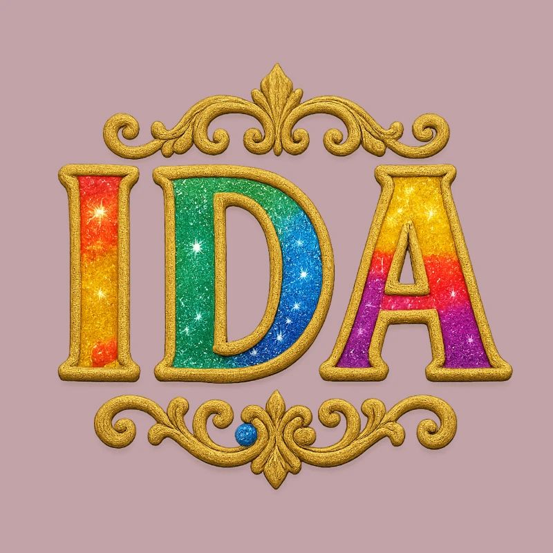IDA Glitter Gold Sequins