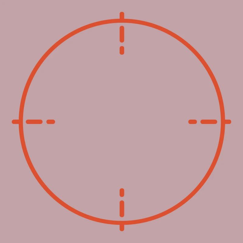 Fadenkreuz / crosshairs (1c)
