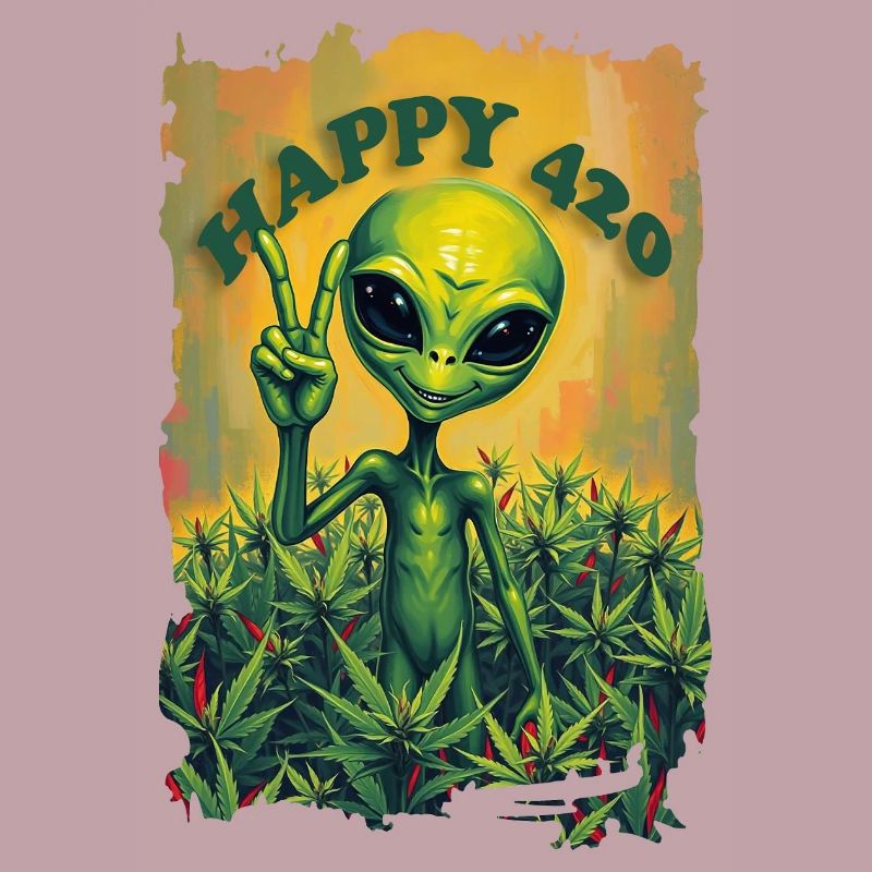 Cannabis HAPPY 420 avec Paece Alien 1