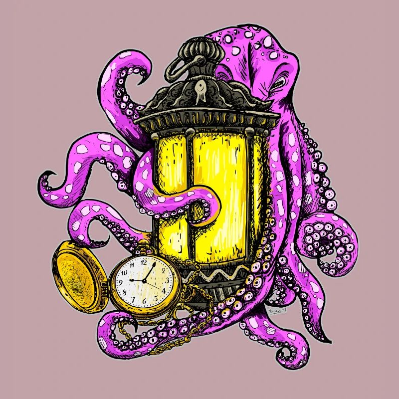 steampunk octopus